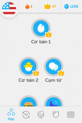 Duolingo app